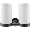 Duravit Starck T Gobelet à dents, double, montage mural, 0099484600, 0099484600
