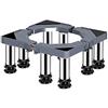 haohang Base multifunzionale regolabile per lavatrice - Estensibile da 40 a 65 cm, per lavatrice, asciugatrice, frigorifero, congelatore, supporto per piante da esterno(8legs,19-22cm)