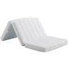 EROSS CONFORT | Materasso pieghevole 10+2 cm viscoelastico 75x195x12 cm, con fodera Strech. Saldità Misurata. Nucleo in schiuma bianca ad alta densità + 2 cm di memory foam. Con borsa per il trasporto