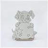 Doni Bomboniere 10 pz. Bomboniera profumatore Battesimo Bambino Comunione Femminuccia Nascita Cagnolino Legno Bimba Incisione Tema Gadget Bimbo Disney 101 Celeste Complete Originali economiche