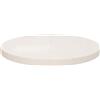 Genérico Piano Tavolo Bianco Ø40x2,5 cm in Legno Massello di Pino,Bianco,1.89kg,813652