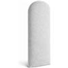 MEBLE ANGELO Angelo - Imbottitura da parete - Pannelli 3D - Cuscino da parete - pannello imbottito - Grigio 70 x 20 cm - Tappezzeria