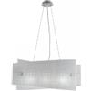 Fan Europe Sospensione mod. Project 4 Luci E27 cm 20x60 Colore Bianco