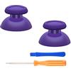 eXtremeRate Analogici Ricambio per ps5 Controller,Levette Analogiche Thumbstick per ps4 Joystick-Viola