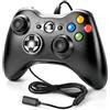 AYWHP AYHWP Controller per Xbox 360, gamepad USB con cavo, feedback vibrante e levette analogiche di precisione, compatibile con PC/Windows 11/10/8/7/XP, funzione Plug-and-Play immediata