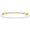 KIDULT - Bracciale Donna - Bracciale componibile dorato con perle conchiglia - 732384