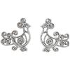 Playstation PS Orecchini Donna Forma pavoncella in Argento 925 a Bottone Gioielli sardi
