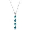 Brosway Collana Donna in Argento e Aqua Green | Collezione Fancy - FAG04