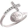 Holyart Anello 20 mm Madonna Tindari argento 925 regolabile
