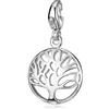 MATERIA by Matthias Wagner Gioielli Materia Dell'Albero Arborvitae Charms Ciondoli Moschettone Argento 925 Bracciale / Collana #C43