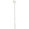 idillio Every jewel is a lovestory Orecchino Mono Punto Luce Bianco - Orecchino Donna Argento 925