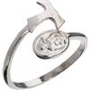Holyart Anello San Francesco Tau argento 925 rodiato
