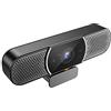 YIWEOG SeeUp Mini webcam 3-in-1 con altoparlante e microfono e copertura per la privacy Fotocamera 1080P Desktop USB Plug & Play Distanza di ripresa di 5 metri Telecamera per videoconferenze per