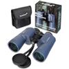 Levenhuk New Sherman PLUS 12x50 — Binocolo per Adulti Proffesionale, Potente con Prismi BaK4 e Lente FMC, A Lunga Distanza per Birdwatching Escursionismo e Caccia, Impermeabile