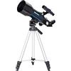Discovery Sky Trip ST70 Telescopio Rifrattore Da 70 mm, Leggero e Portatile, Per Ragazzi e Principianti, Con Adattatore Fotografico e Un Libro Di Astronomia in Polacco
