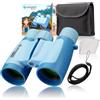 Bresser Junior - Binocolo per bambini, ingrandimento 3x, 30 cm