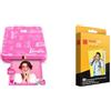 KODAK Barbie x Step Slim Stampante fotografica portatile istantanea wireless + carta fotografica premium 2x3 50 fogli, Barbie Signature, Confezione da 50