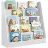 SONGMICS Libreria per Bambini, Montessori a 5 Ripiani, 80 x 30 x 80 cm | Scaffale per Libri Illustrati, per Cameretta, Angolo Lettura, Bianco, Collezione CUSTOS GKR076WZ01
