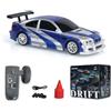 wheelfun 1/43 RC Scala Ready to Go 4WD Mini con deriva auto telecomandata luci LED trotola