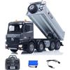 Wheelfun HUINA 1/14 Camion Ribaltabile Telecomandato 12CH RC Modello Finito RTR Effetti Sonori Leggeri Radio Cavo di Ricarica USB Grado Hobby Modello per Età 15+