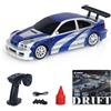 wheelfun Veicolo da corsa RC Drift in scala 1/43, versione giroscopica aggiornata 4WD pronta all'uso, piccola auto giocattolo, modello ad alta velocità, per hobby, collezione, regalo per ragazzi dai