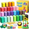 ESSENSON Argilla da Modellare - 27 Colori Pasta Modellabile Magica Essiccante all'Aria per Bambini, Regalo per Ragazzi e Ragazze dai 3 ai 12 Anni