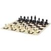 Sunrise Chess & Games Eleganti scacchi all'alba, Sunrise Chess & Games Scacchiera arrotolabile in vinile n. 6, bianco-marrone