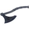 Playwell Arti Marziali Nero Polipropilene Plastica Ascia vichinga - 36,3 cm - NUOVO