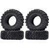 KINGCOO 4 pneumatici in gomma RC Crawler per auto 1/18 1/24 RC Crawler Auto per Axial AX24 SCX24 FMS FCX24 FCX18 TRX4M 90081 (52 x 19MM-B)
