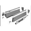 GTV - Modern Box Pro guide per cassetti I L = 400 mm H = 135 mm I antracite I cassetto con chiusura silenziosa I sincronizzazione del percorso delle guide I carico fino a 40 kg I PB-MBPRO-KPL400B
