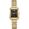 BESTKANG Orologi da polso da donna con cinturino in acciaio orologio da donna casual moda semplice quadrato orologio da polso al quarzo