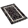ShopMix Tappeto 65x110 Camelia Velour, Nero Reverse, UNI