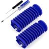 Odashen 2 Tubi di Aspirazione Blu per Aspirapolvere Dyson V8, V10, V12 Slim, V15 Digital con 2 Cacciaviti