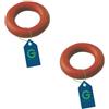 G GRIMALDI Guarnizione Tappo Caldaia Ferro da Stiro Compatibile Termozeta- Microtappo 3/10 (2 Pz.)
