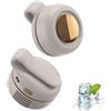 Generic Ventilatore elettrico portatile silenzioso mini senza pale, ventilatore portatile silenzioso mini senza pale con clip, adatto per esterni, viaggi e ufficio, accessori da viaggio (bianco)
