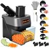 Anatole 6 in 1 Tagliaverdure Elettrico a Cubetti Professionale