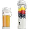 Joyan Frullatore Portatile, Mini Frullatore Portatile Elettrico, 600mL Frullatore Personale con 6 Coltelli, Ricaricabile USB, per Smoothie, Frullati e Succhi di Frutta