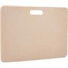 UNICRAFTALE 1 tagliere portatile 30 x 40 cm, rettangolare in legno di argilla, canna dorata, in ceramica, strumento per la produzione di argilla, utensili in ceramica