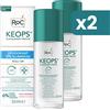 Roc Keops Bipacco Deodorante Roll-on 48h 0% Aluminum 2x30ml