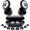 Fioobie 2026 Fioobie Tappi Orecchie Dormire Pro - 46 dB Anti-Rumore (ASTM Testati) | Filtro Acustico (40-5000 Hz) | Dormire/Fianco, Lavoro, Viaggio, Studio, Concerti | Riutilizzabili (1000+ Lavaggi)