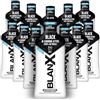 BlanX, Collutorio Black, Collutorio Sbiancante Antimacchia, Ai Carboni Attivi e Licheni Islandici 100% Naturali, Con Zinco PCA Antibatterico, Rimuove Macchie Superficiali e Contro Alitosi, 12x500ml