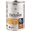Generico Exclusion Renal Monoprotein Cibo Alimento Umido Al Gusto Di Maiale Sorgo Riso Per Cane Cani Dog. 6 LATTINE DA 400g CADAUNO