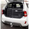 Pet World Grande gabbia per cani inclinata da 91,4 cm, compatibile con Suzuki Ignis, design UK, gabbia da viaggio in acciaio, portello di emergenza per fuga, pieghevole e piatto, tappetino comfort
