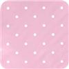 SaRani Tappeto Doccia Bagno Antiscivolo Quadrato con Ventose Bianco Azzurro Antimuffa (Rosa)