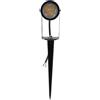 AKLOSIPY Lampada da Giardino a LED - Luce Bianca Calda IP65 3W per Paesaggi Esterni, Installazione Semplice Ed Efficienza Energetica, DC12V