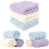 PHOGARY Lavette Bagno 30x30 Panno Microfibra Viso 6 Pezzi, Asciugamani Piccoli per Il Viso, Set Asciugamani Bagno, Face Towels, Panno Struccante Microfibra - Riutilizzabili, Lavabili (3 Colori)