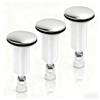 txuzong Tappo Lavandino Bagno 3 Pezzi con Buona Tenuta - Piletta per Lavandino e Bidet, Tappi per Lavabo in Gomma Resistente (Set Completo)