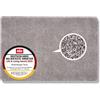 Astra Tappeto antisporco interno 120x180 cm - Zerbino lavabile grigio 100% cotone - Entra ASSORBENTE - Tappetino antiscivolo facile da pulire