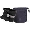 trtl Travel Pillow Nero | Cuscino da viaggio salvaspazio | Per viaggiare comodamente in aereo, auto e autobus | Sistema di supporto unico | Lavabile in lavatrice