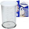 MONTERAL Bicchiere per Frullatore ad Immersione Manuale con Coperchio 750 ml con Codice Originale 00656963 656963 per Bosch per Siemens